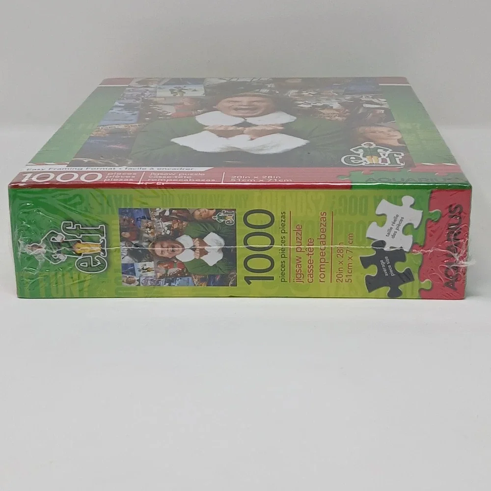Aquarius‎ Elf 1000 Piece Christmas Puzzle  NEW  SEALED